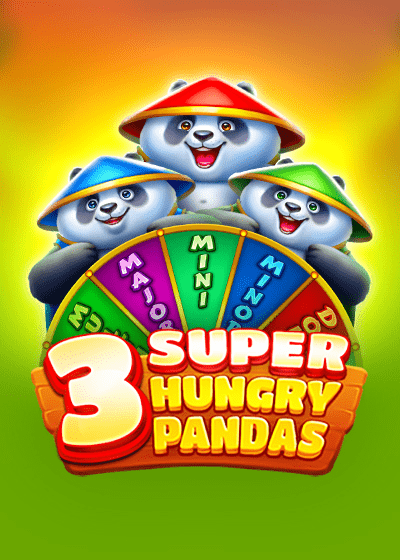3 Super Hungry Pandas